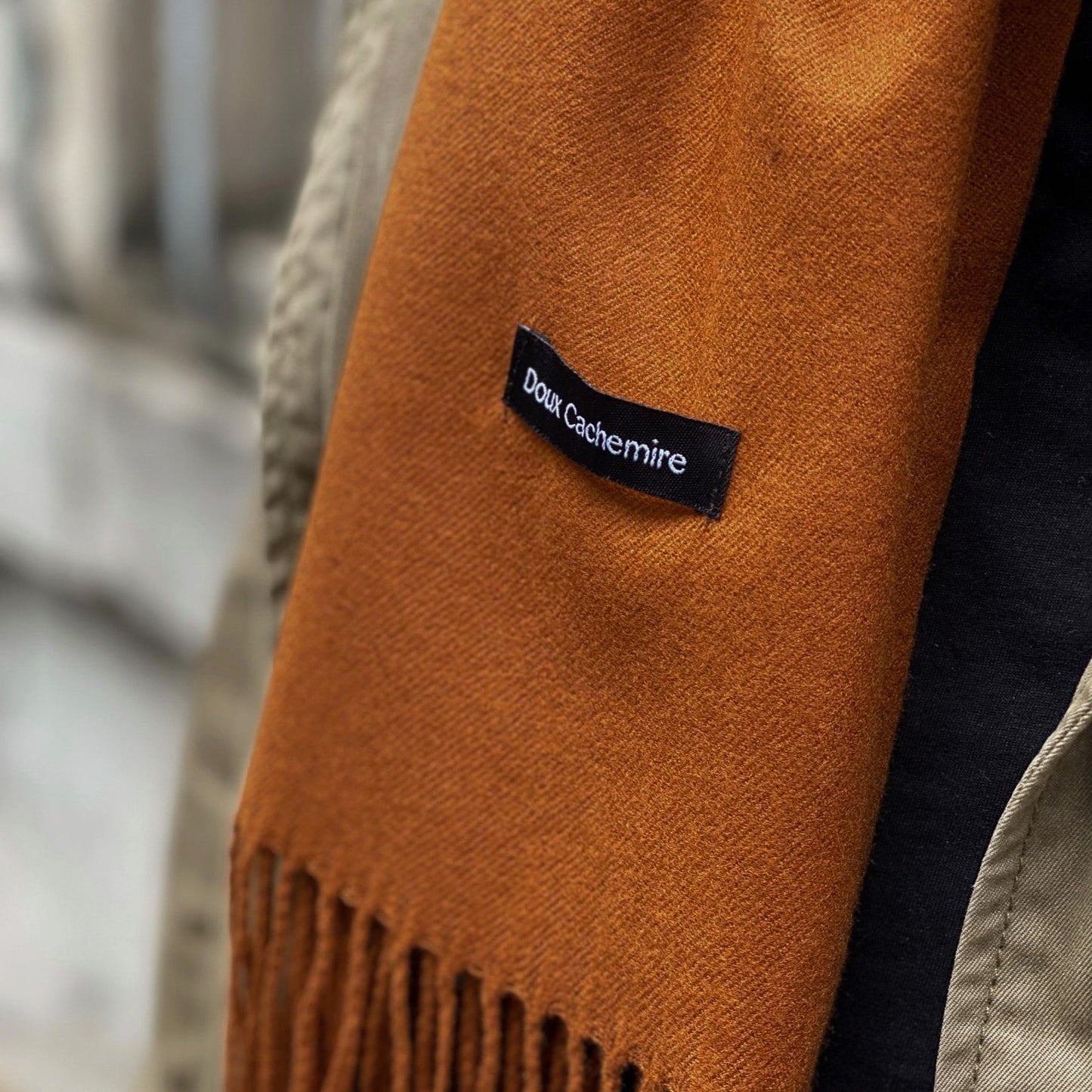 Kaschmirschal Kupfer