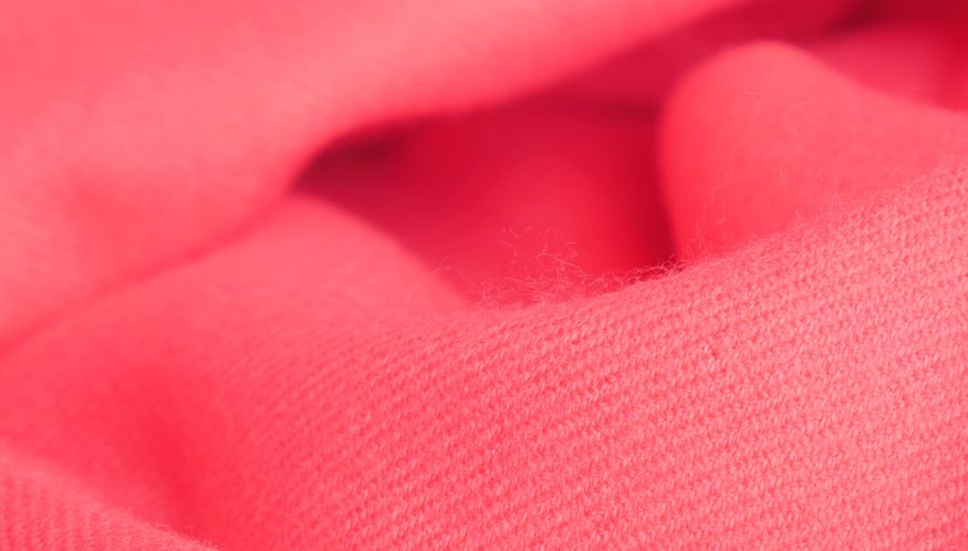 Candy pink  cashmere scarf
