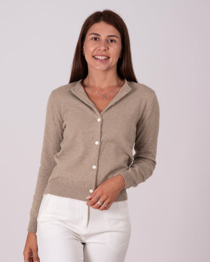 Taupe - Masha ist 1,74 m groß und trägt Größe S