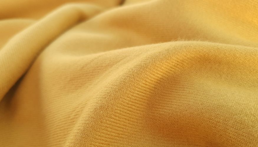 Mustard Yellow cashmere scarf