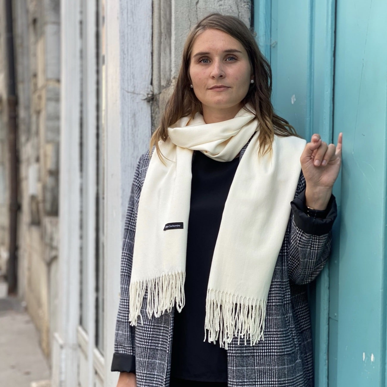 Cashmere scarf + free tote bag