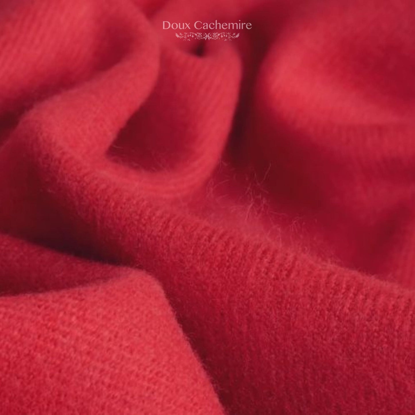 bordeauxroter Kaschmir