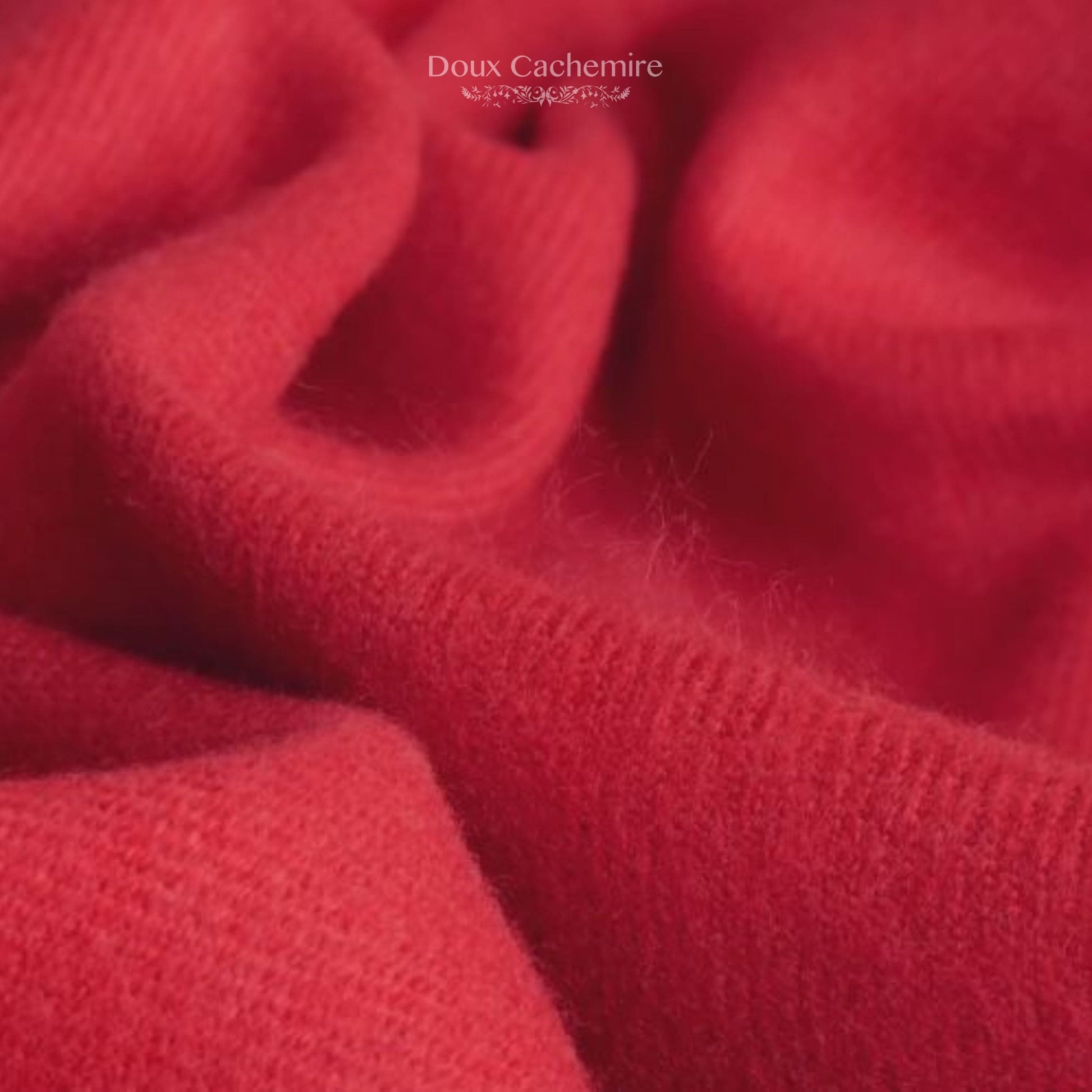 bordeauxroter Kaschmir