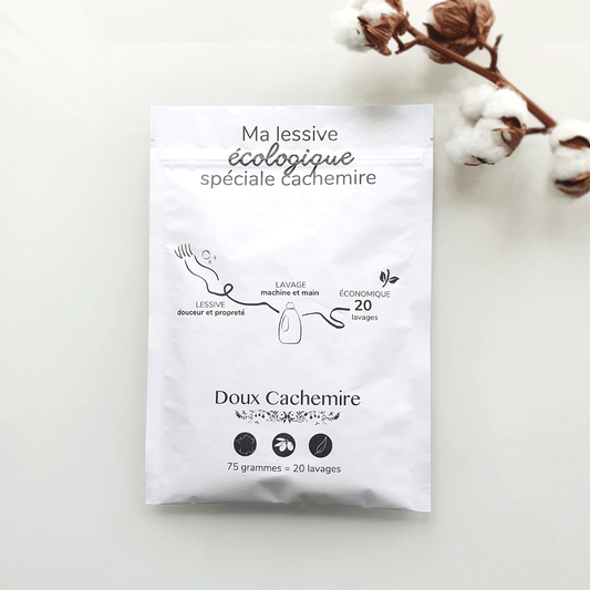 Organic and eco-friendly cashmere detergent