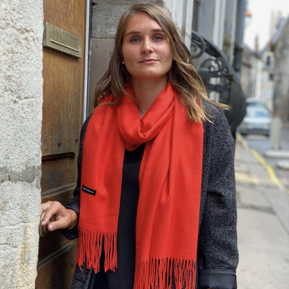 Choose a cashmere scarf