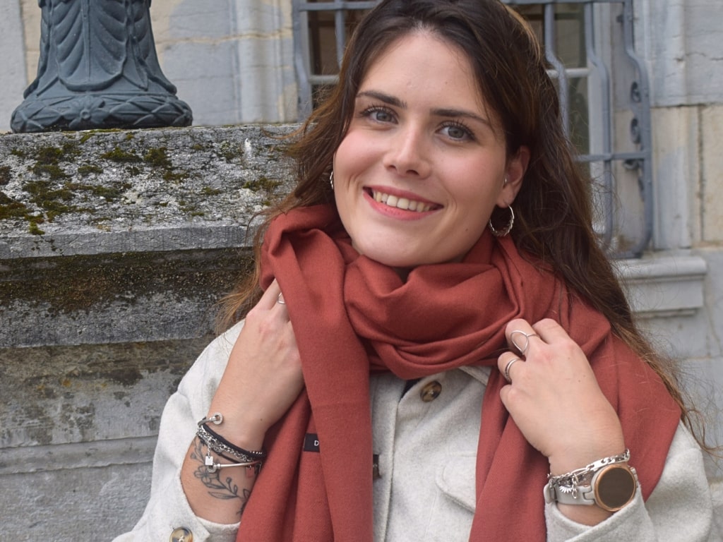 cashmere scarf brick for women