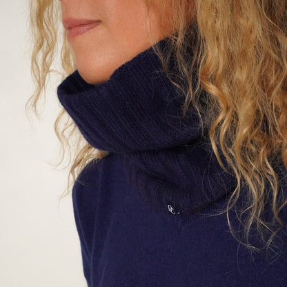 Kaschmir-Halswärmer Marineblau