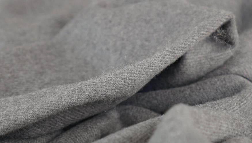 cashmere scarf grey for women Doux Cachemire