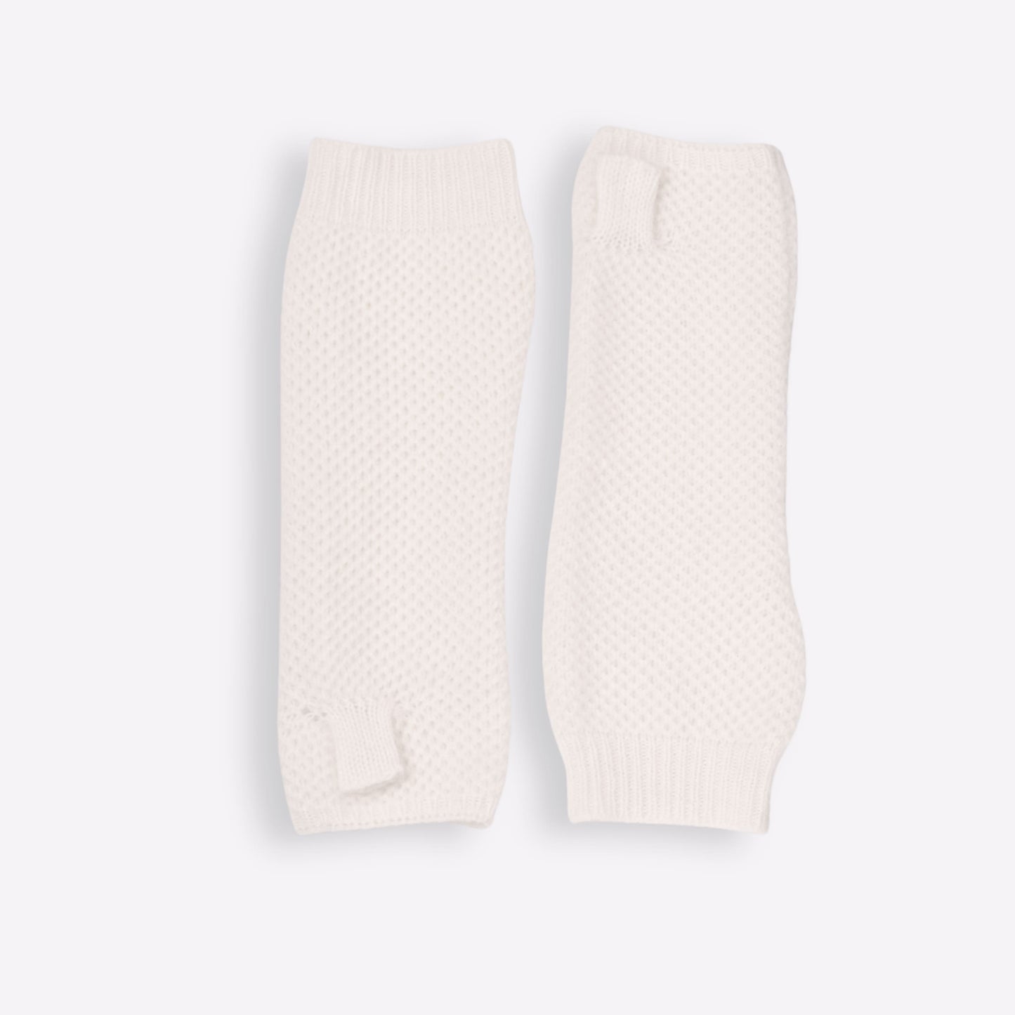 Kaschmir-Stulpen Beige