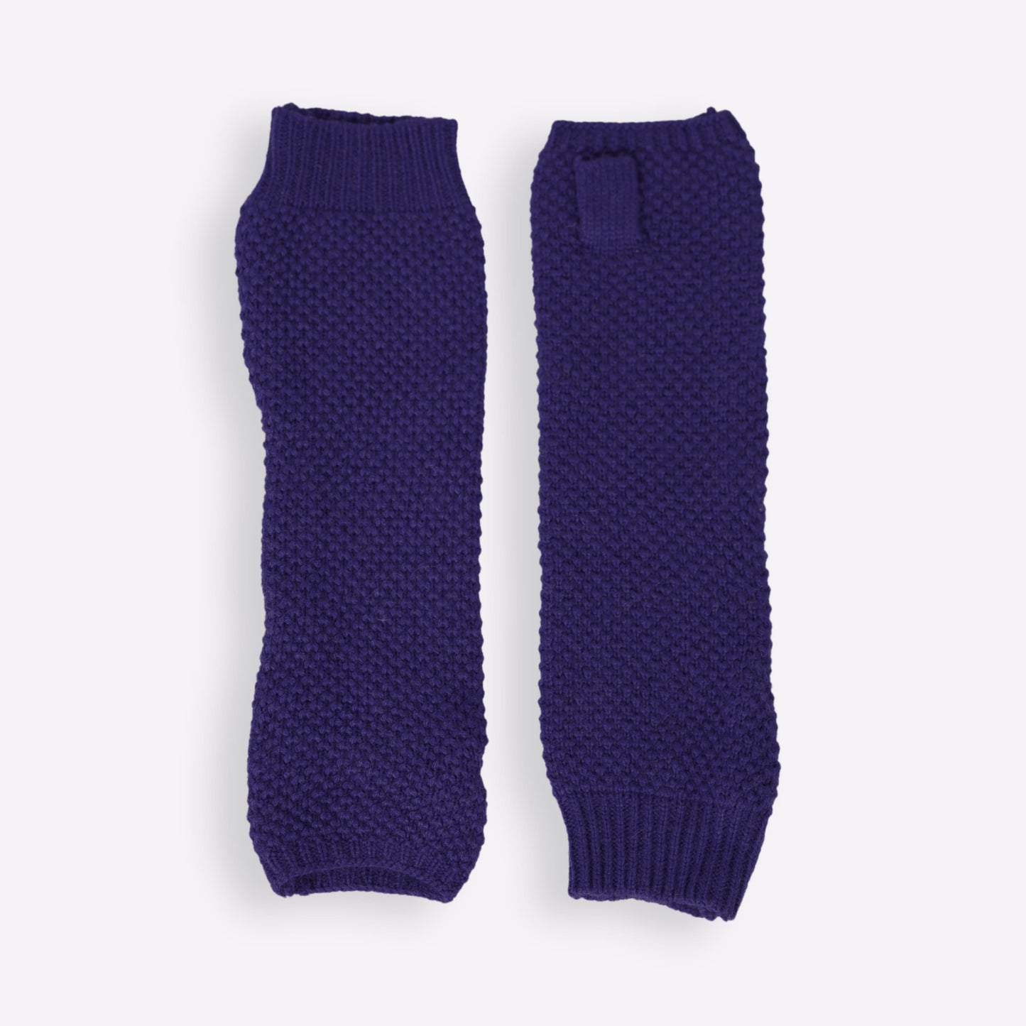 Kaschmir-Stulpen Marineblau