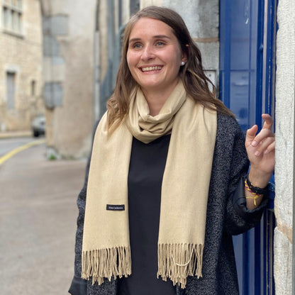 Choose a cashmere scarf