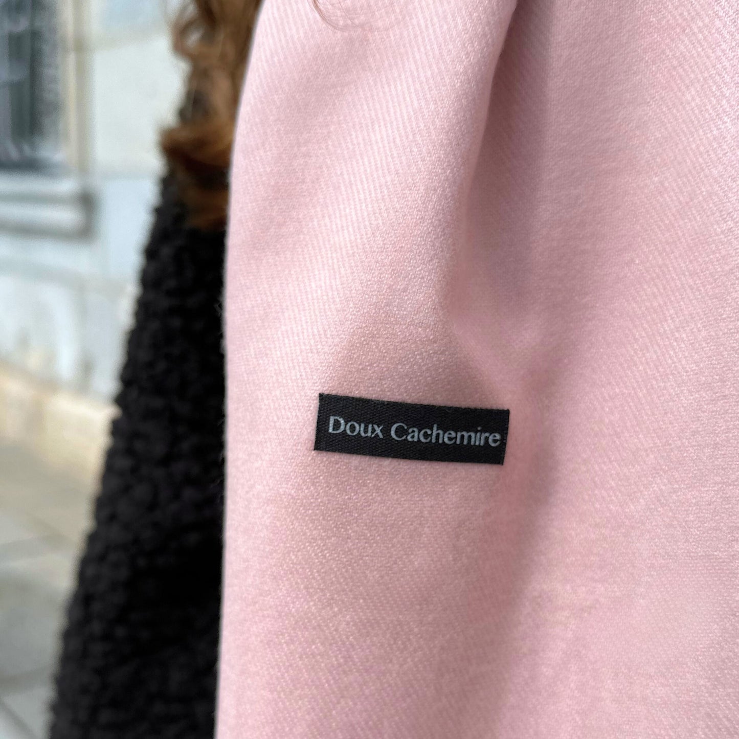 Kaschmirschal Puderrosa