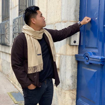 Kaschmirschal sand mann