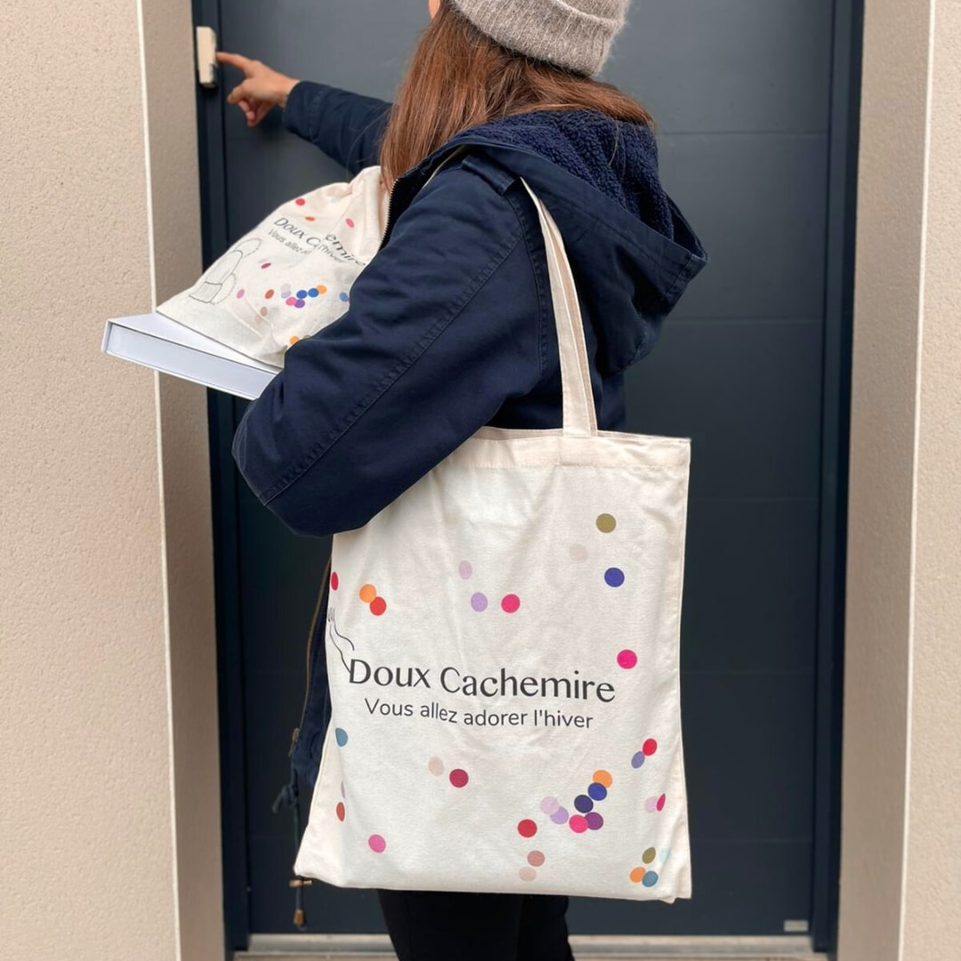 Doux cachemire tote bag