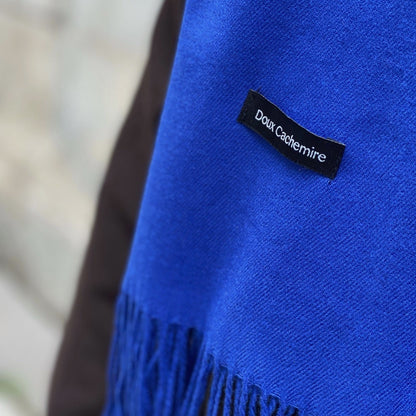 Kaschmirschal Königsblau