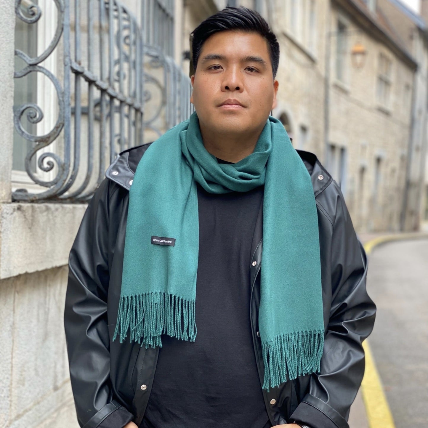 Kaschmirschal Tanne mann